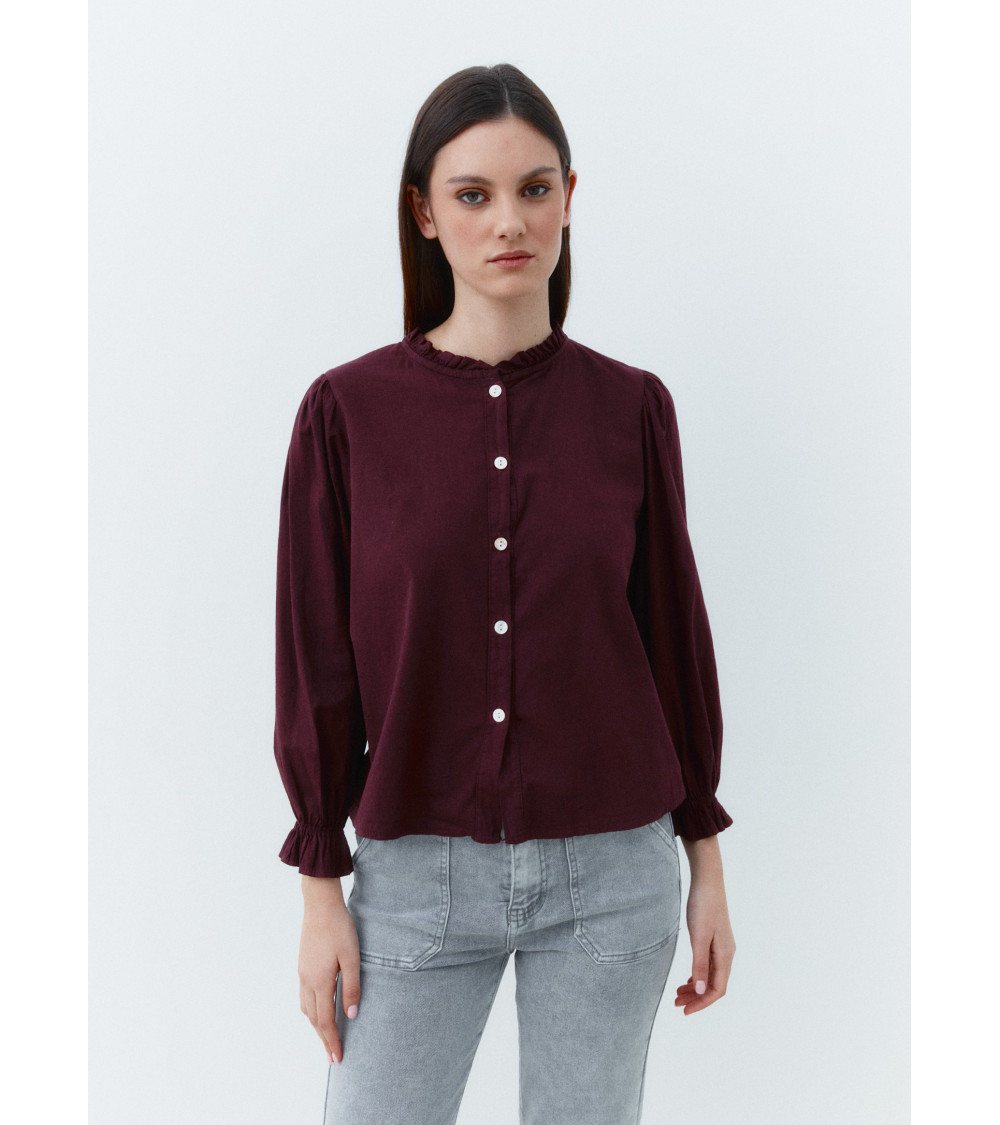 BLUSA ALGODÓN BOTONES