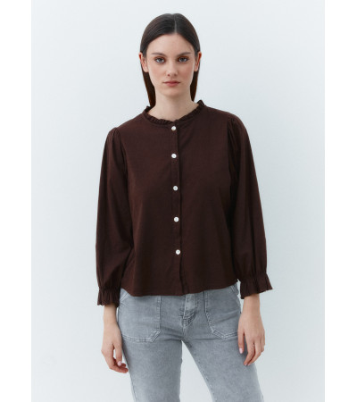 BLUSA ALGODÓN BOTONES