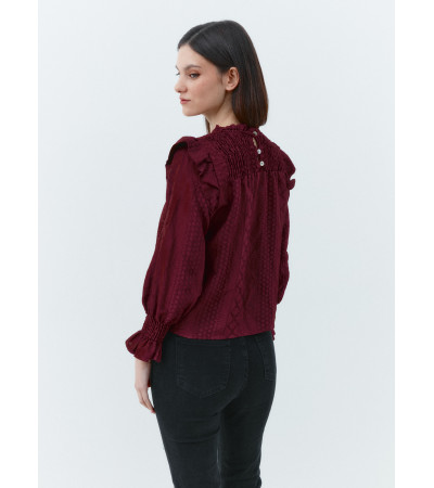 BLUSA NIDO VOLANTE