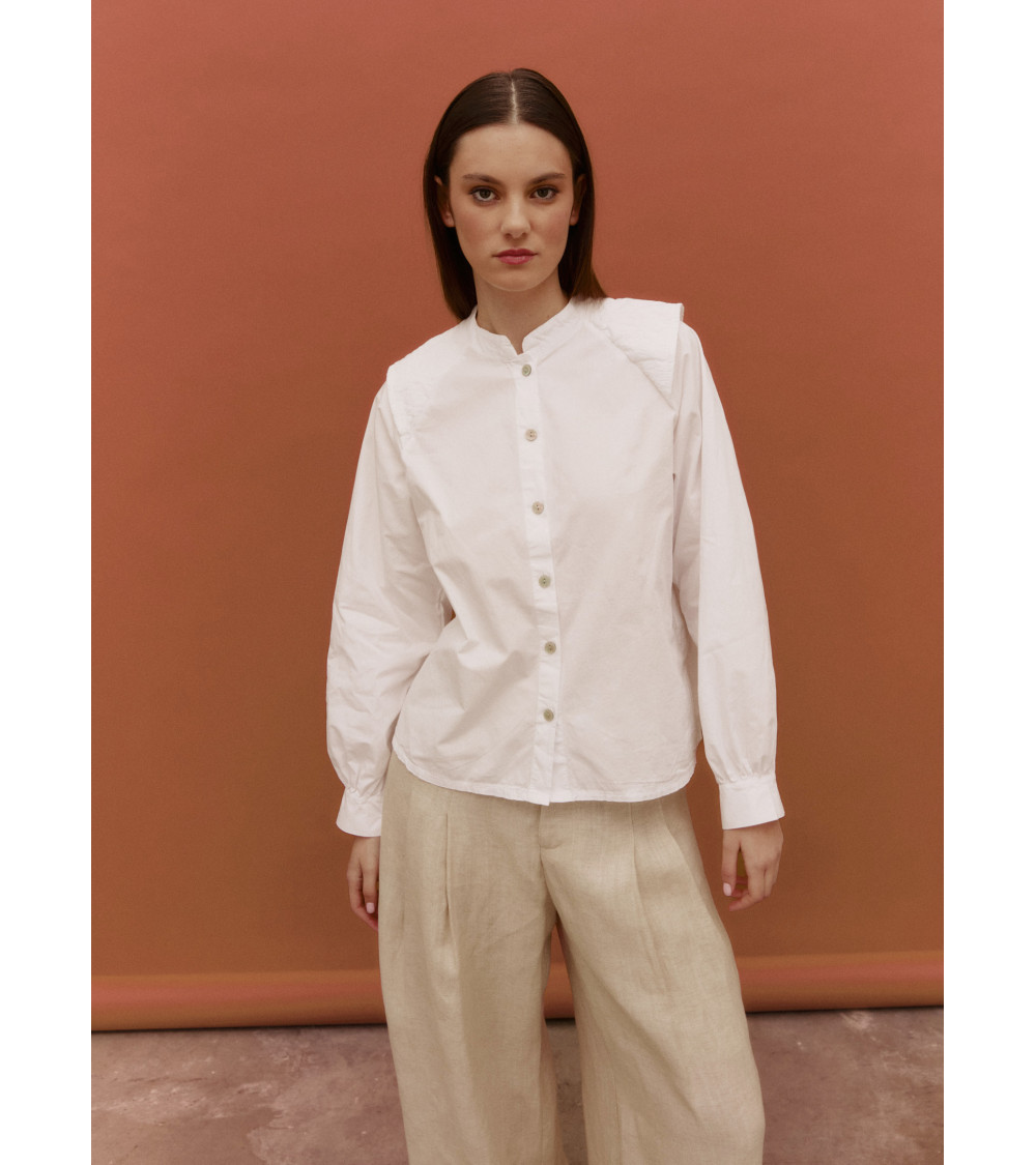 CAMISA BORDADO HOMBROS | MULAYA