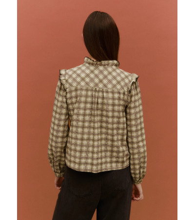 CAMISA ESTAMPADA CUADROS
