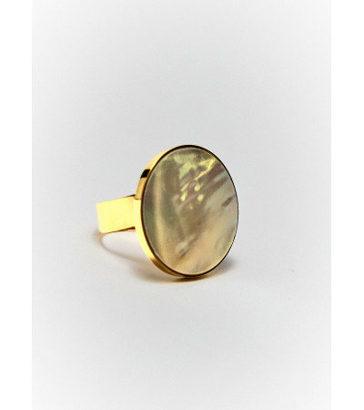 ANILLO CIRCULAR EFECTO PIEDRA