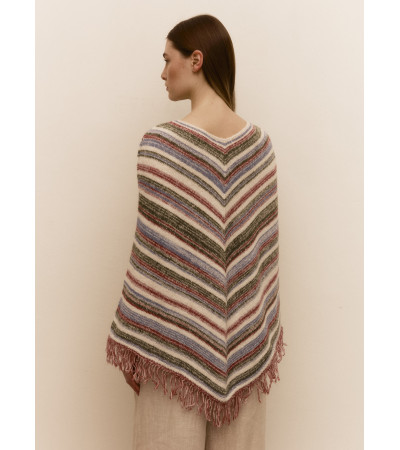 PONCHO PUNTO RAYAS
