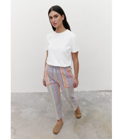 PANTALÓN ALGODÓN MULTICOLOR