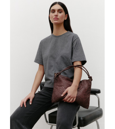 BOLSO PIEL TRENZADO ASA