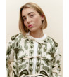 CHAQUETA FLORES BORDADAS