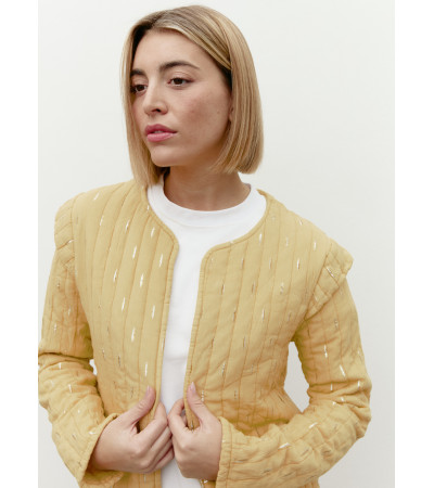CHAQUETA ACOLCHADA BRILLOS