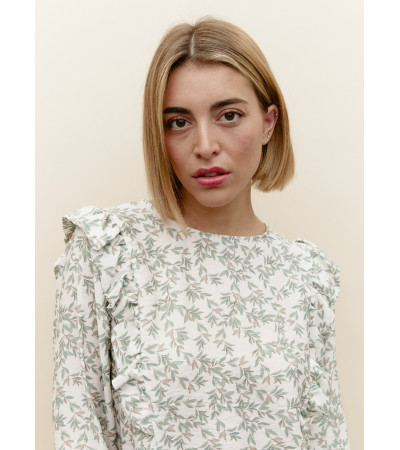 BLUSA ESTAMPADO HOJAS
