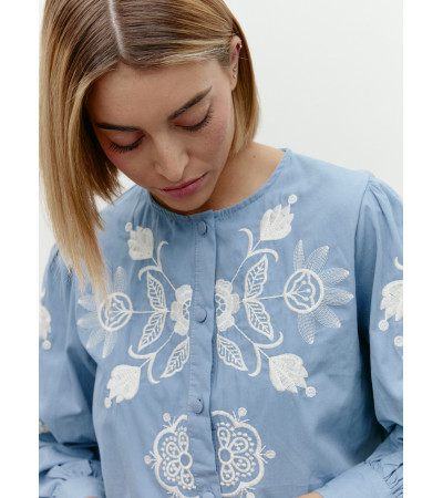 CAMISA BORDADO FLORES