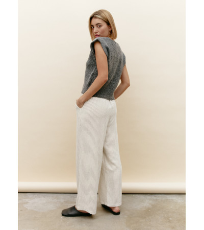 PANTALÓN LINO RAYAS