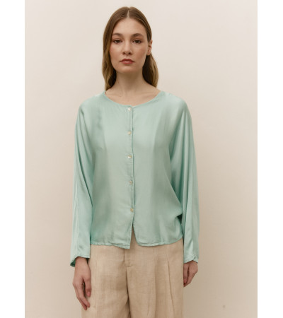 CAMISA SATINADA BOTONES