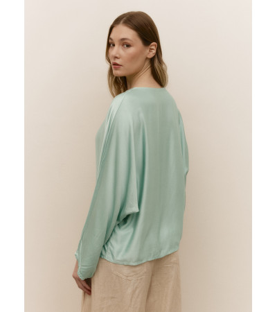 CAMISA SATINADA BOTONES