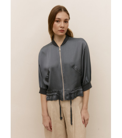 BOMBER SATINADA
