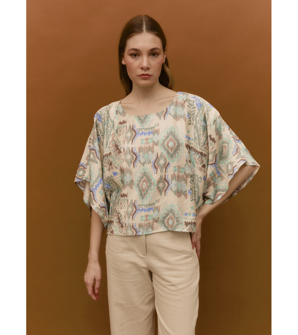 BLUSA ETNICA FLUIDA