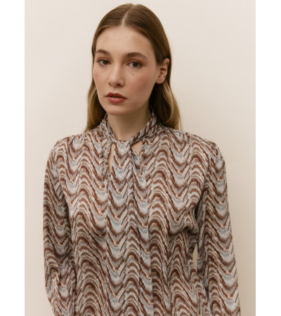 BLUSA ESTAMPADA LAZADA