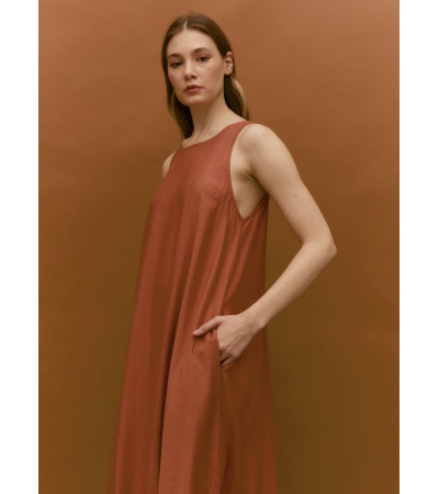 VESTIDO TIRANTE VOLANTE