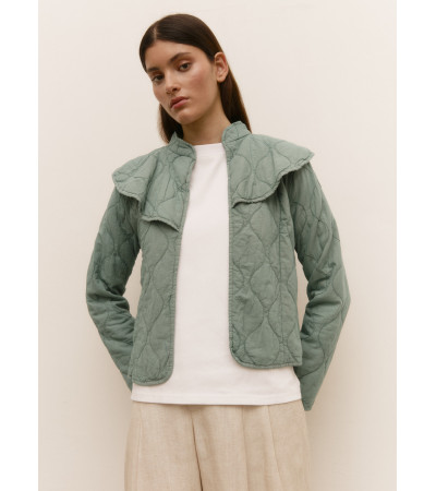 CHAQUETA ACOLCHADA VOLANTE