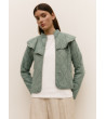 CHAQUETA ACOLCHADA VOLANTE