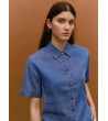 CAMISA DENIM MANGA CORTA