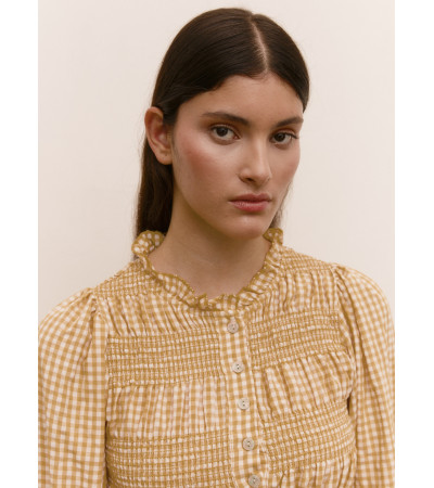 CAMISA CUADRO VICHY BOTONES