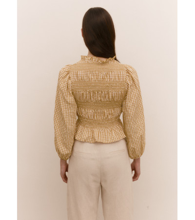 CAMISA CUADRO VICHY BOTONES