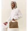 BOLSO DE MANO ASAS MADERA