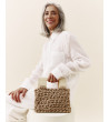 BOLSO DE MANO ASAS MADERA