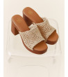 SANDALIAS TACÓN TRENZADA