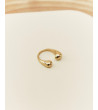 ANILLO ABIERTO DOBLE GOTA