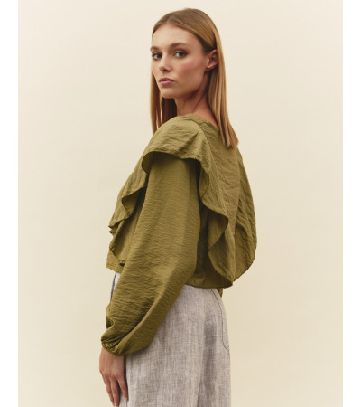 BLUSA CROPPED BOTONES