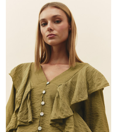 BLUSA CROPPED BOTONES