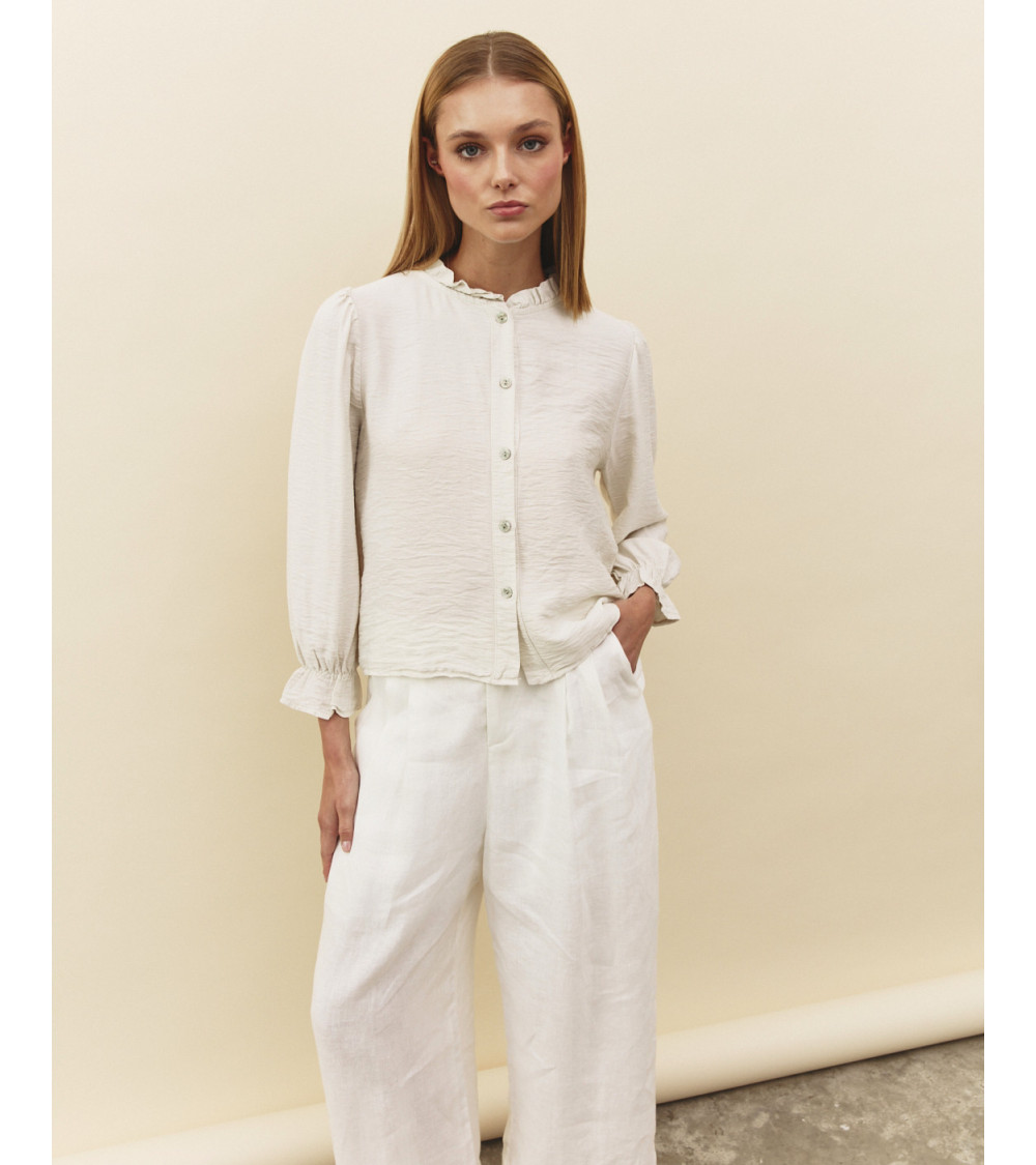 CAMISA FLUIDA BOTONES