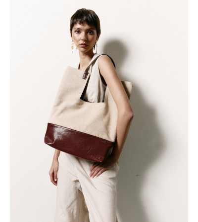 BOLSO MAXI LINO PIEL