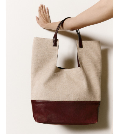 BOLSO MAXI LINO PIEL