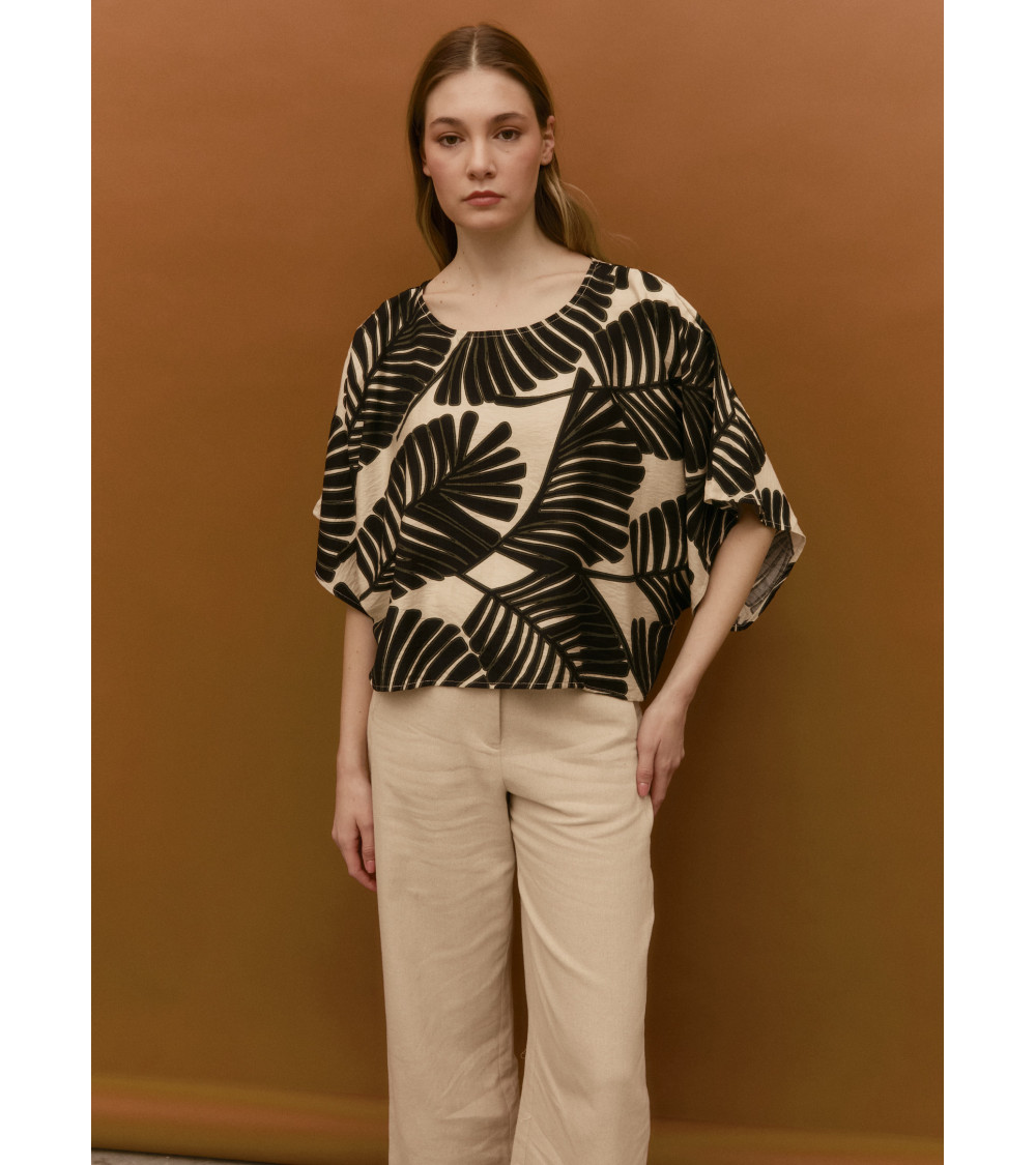 BLUSA PALMERAS