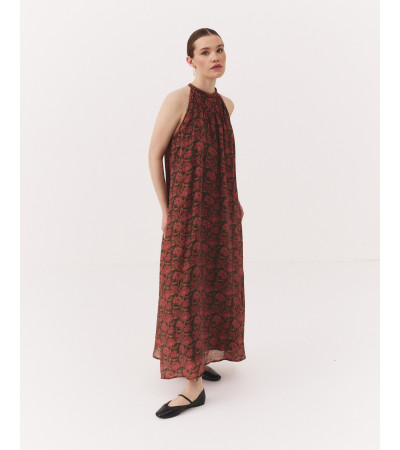 VESTIDO HALTER FLORES