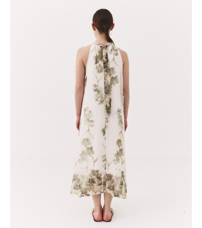 VESTIDO HALTER FLORES