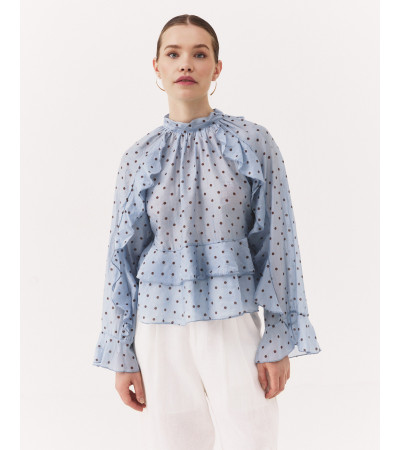 BLUSA VOLANTES LUNARES