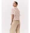 BLUSA MANGA CORTA FLORES