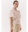 BLUSA MANGA CORTA FLORES
