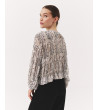 BLUSA FRUNCES SERPIENTE