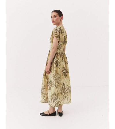 VESTIDO FLORES LAZADA