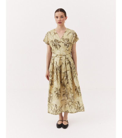 VESTIDO FLORES LAZADA