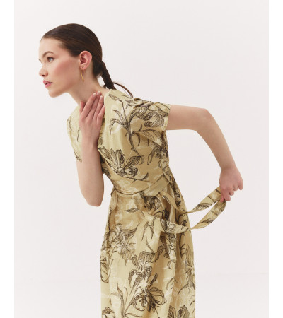 VESTIDO FLORES LAZADA
