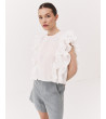 BLUSA ALGODÓN VOLANTES