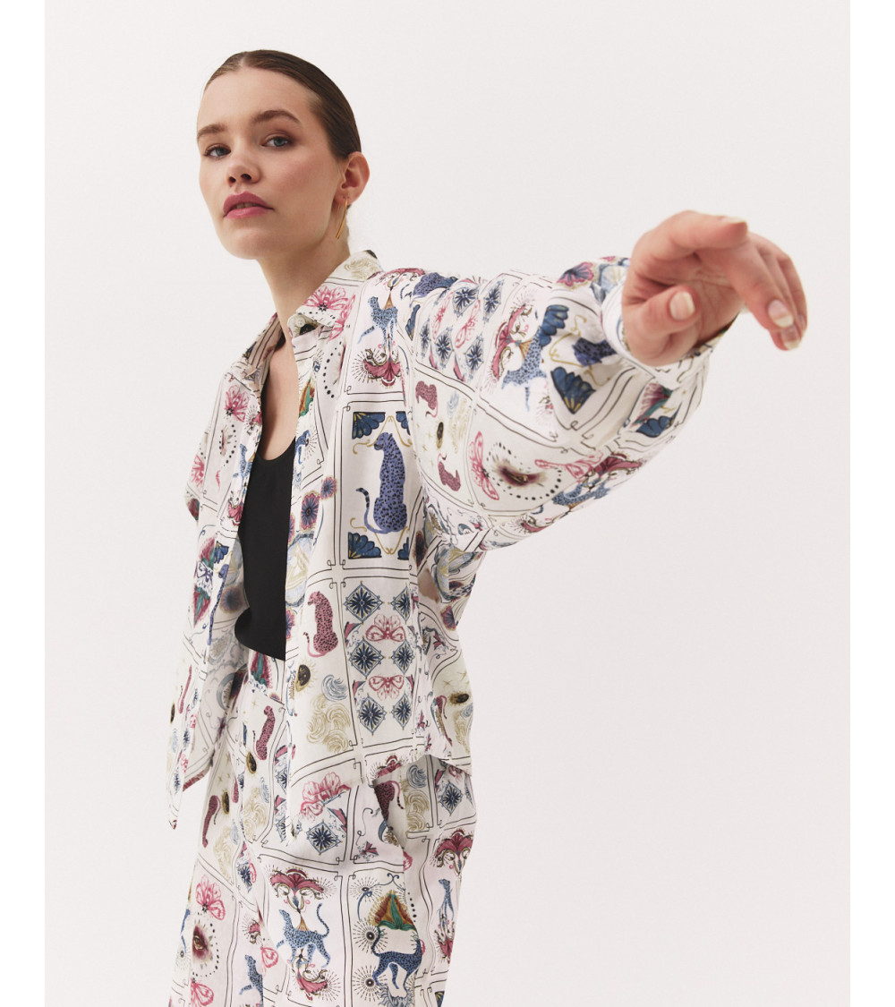 CAMISA FLUIDA ESTAMPADO