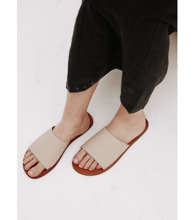 SANDALIAS PLANA PIEL