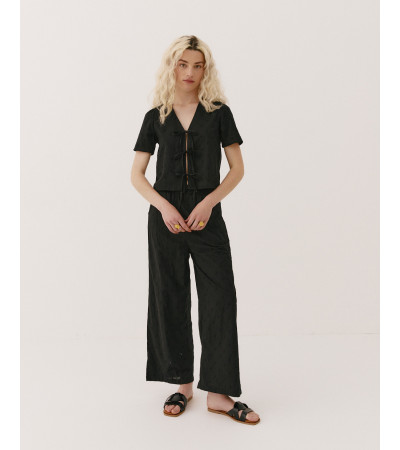 PANTALÓN ALGODÓN BORDADOS