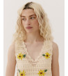 TOP CROCHET GIRASOLES