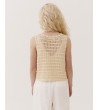 TOP CROCHET GIRASOLES